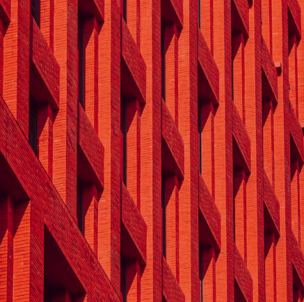 Exterior facade of a building